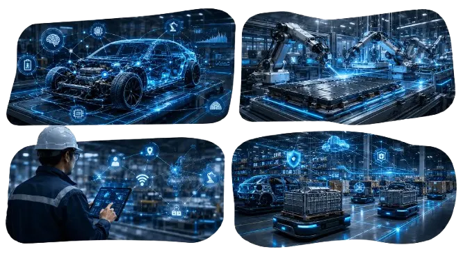 Industrial IoT Software for OEM Vehicle Manufacturing & Smart Factory Intelligence